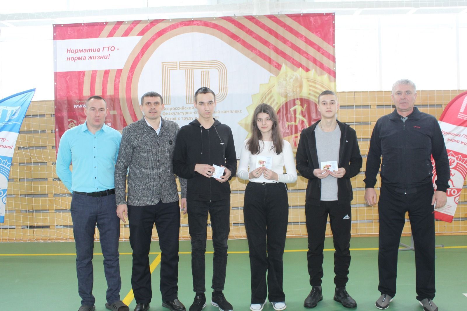 Студенты техникума отраслевых технологий Дрожжановского района выполняют нормативы ГТО