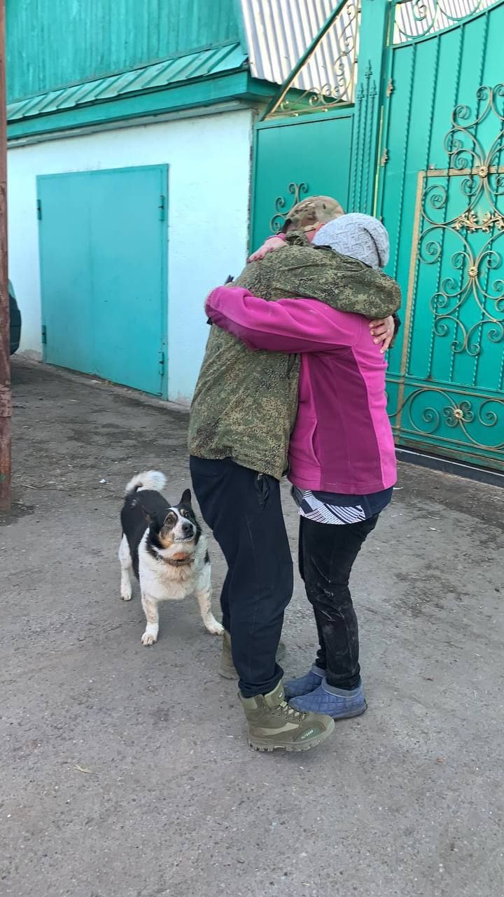 Буинские бойцы из зоны СВО прибыли в отпуск (фото)