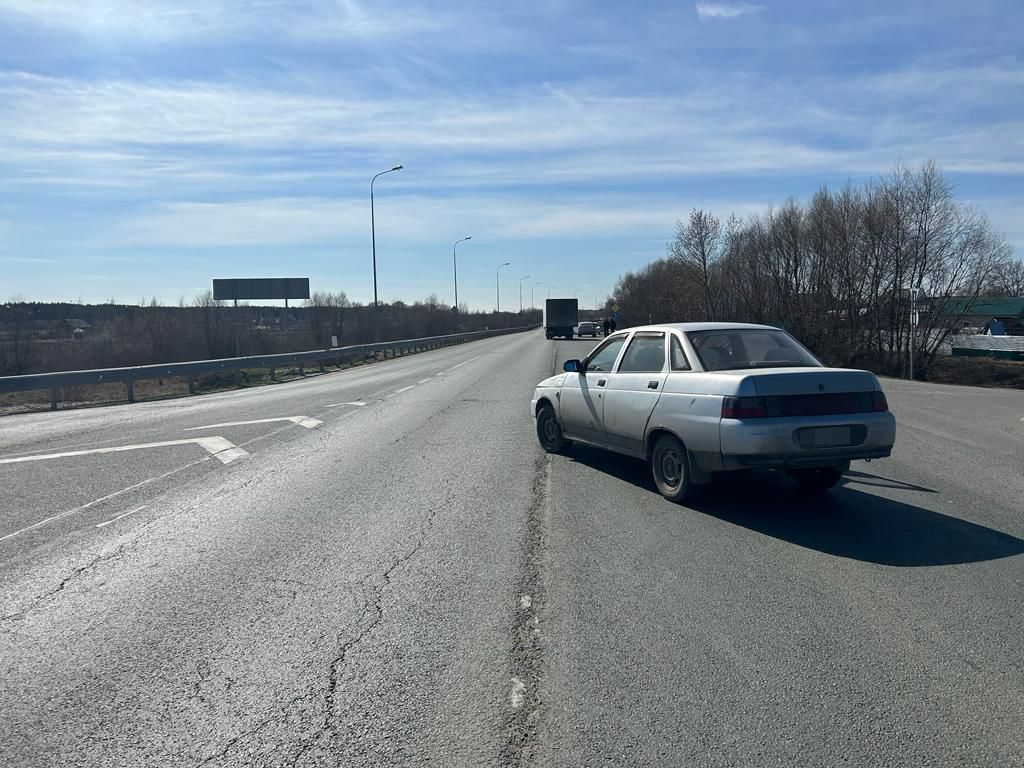 В Буинске на федеральной трассе произошло ДТП (фото)