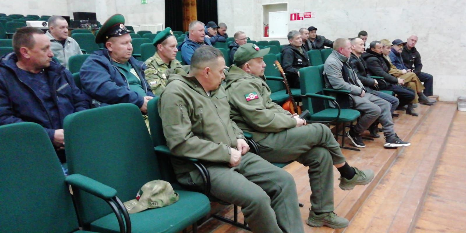 Сегодня в Буинске состоялось первое собрание участников военных действий в Чеченской республике
