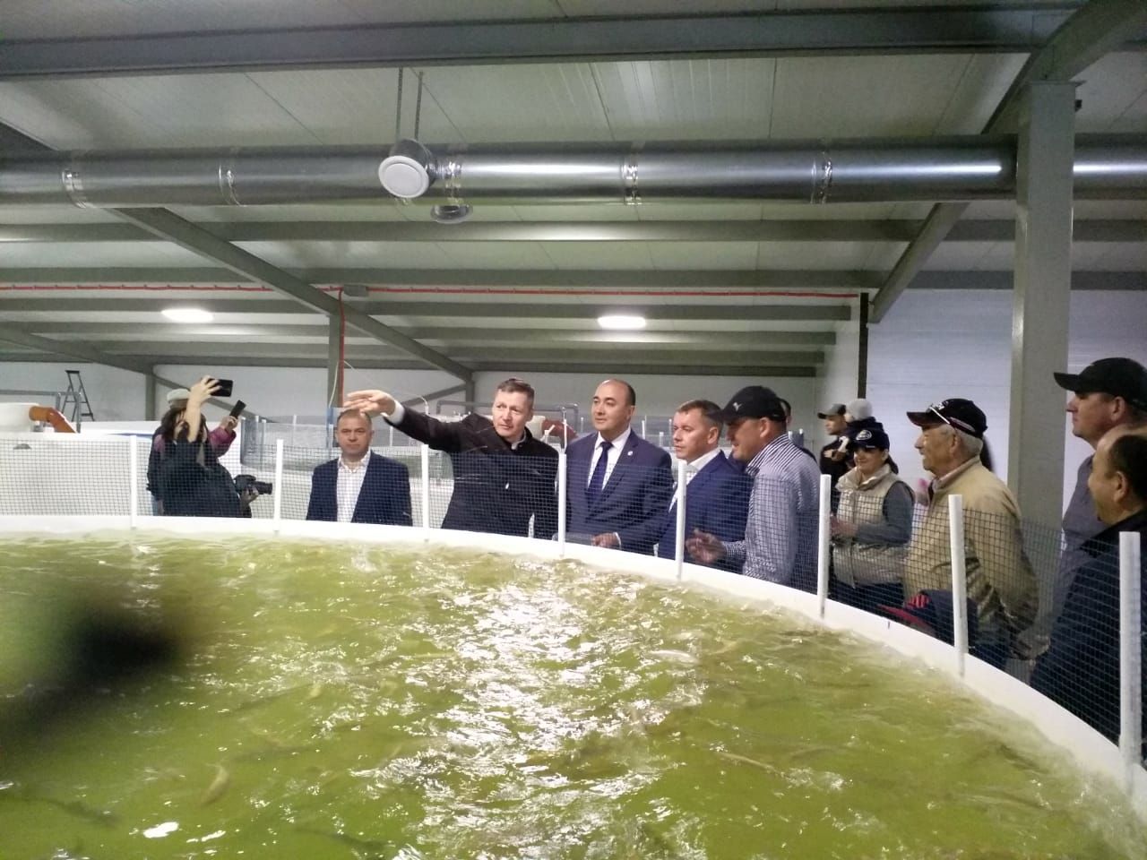 В промышленном  парке Буинска открылась ферма по разведению и выращиванию форели  (ФОТО, ВИДЕО)