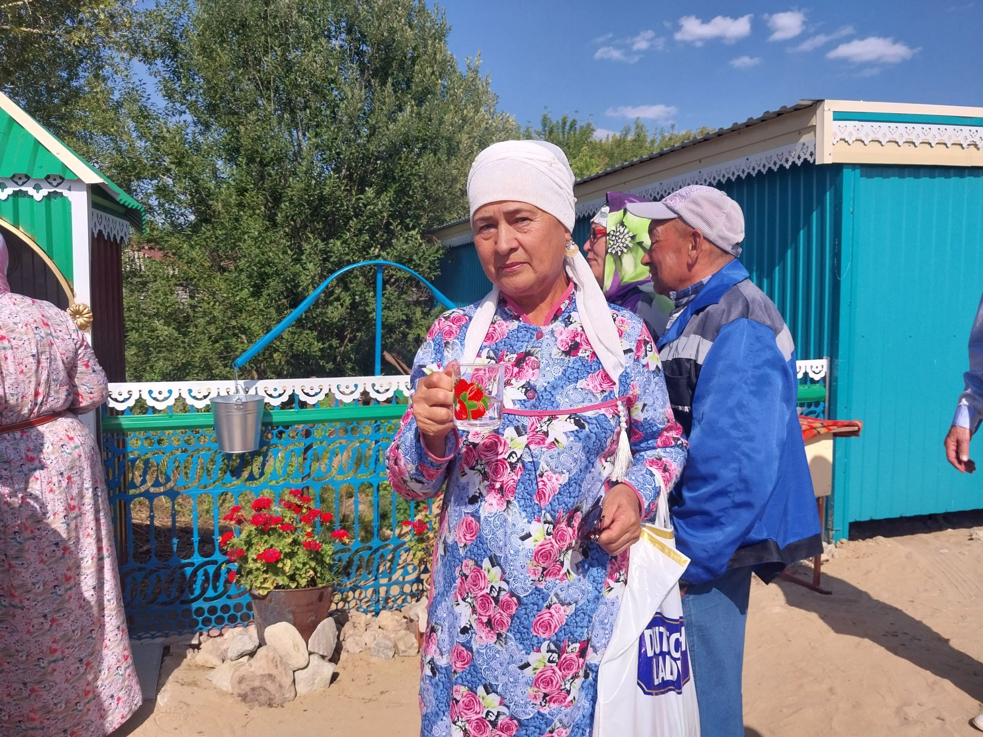 В деревне Черки-Бибкеево Буинского района состоялось открытие родника (+фото)