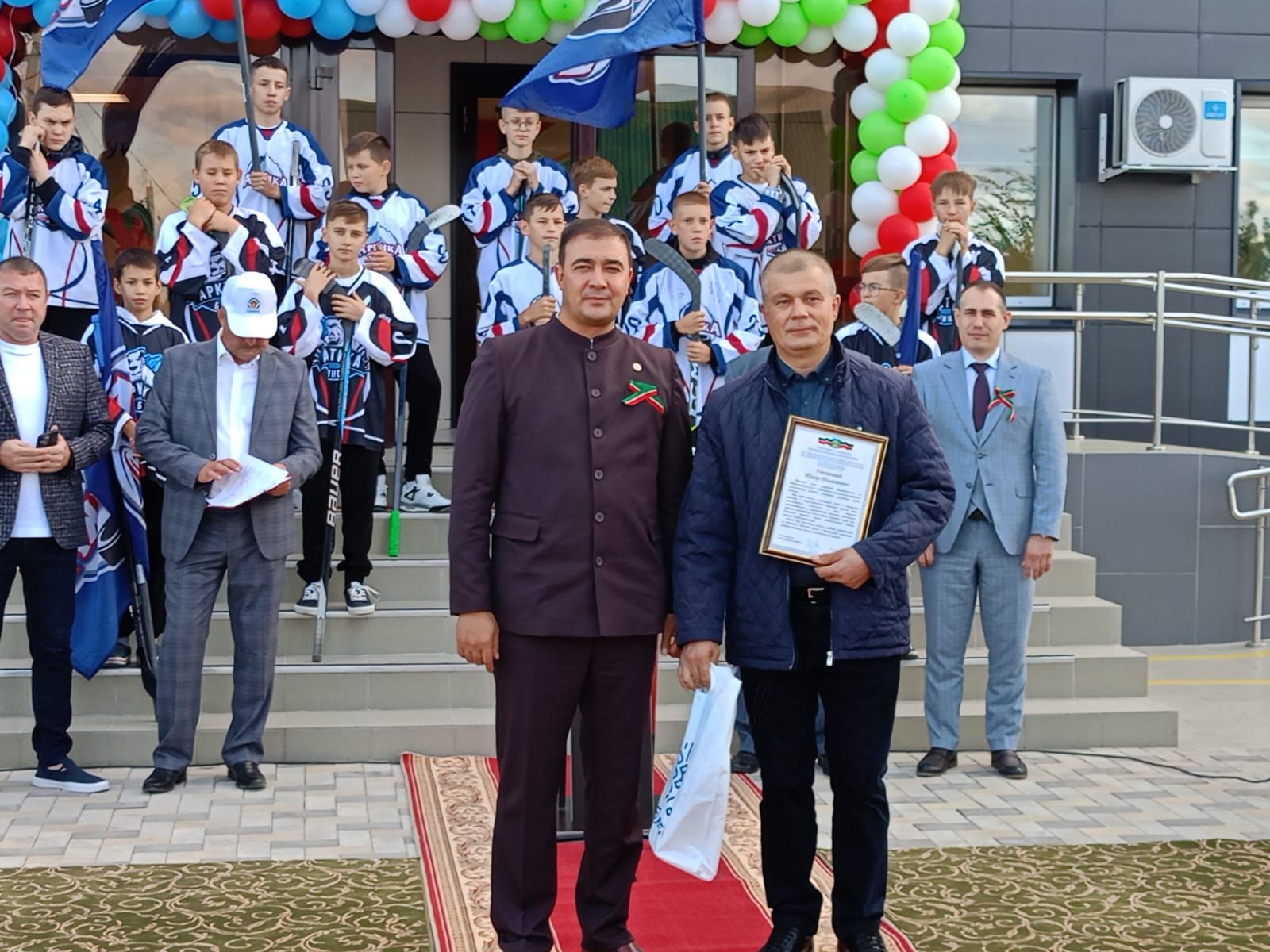 Открытие гостиницы при ледовом дворце «Арктика»
