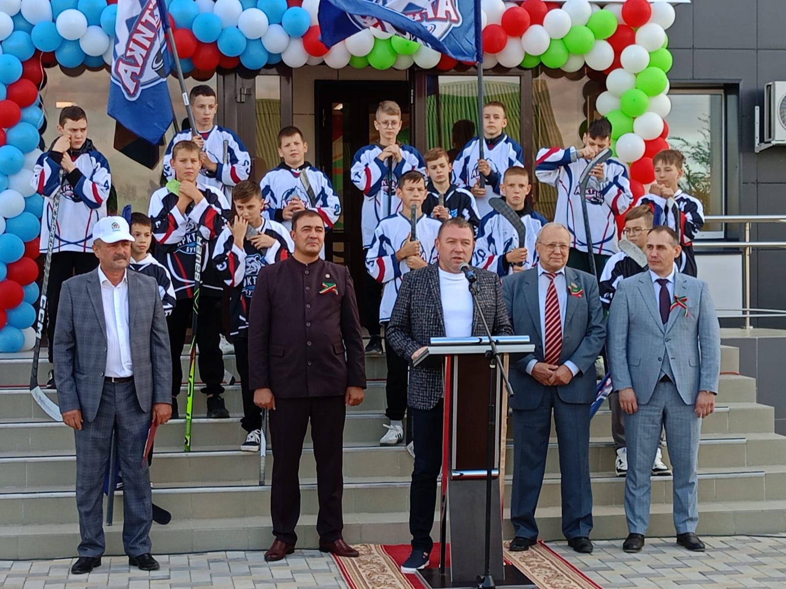 Открытие гостиницы при ледовом дворце «Арктика»