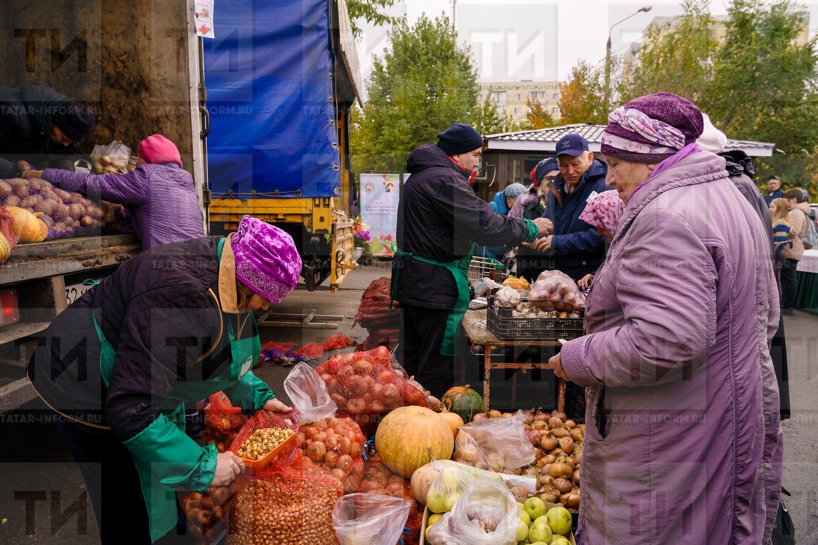 На первой осенней сельхозярмарке казанцы купили продукции на 54 млн рублей