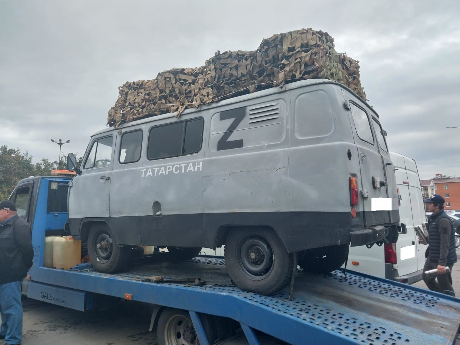 Сегодня из Буинска отправился очередной гуманитарный груз для участников специальной военной операции