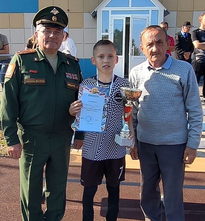 Межрайонный турнир по футболу среди юношей, посвященному «Дню Танкиста»