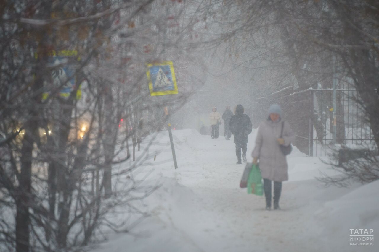 Татарстанда буран көтелә