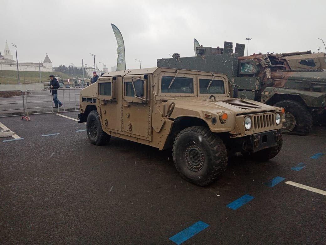 Ученики лицея-интернат г.Буинска побывали на выставке военной техники