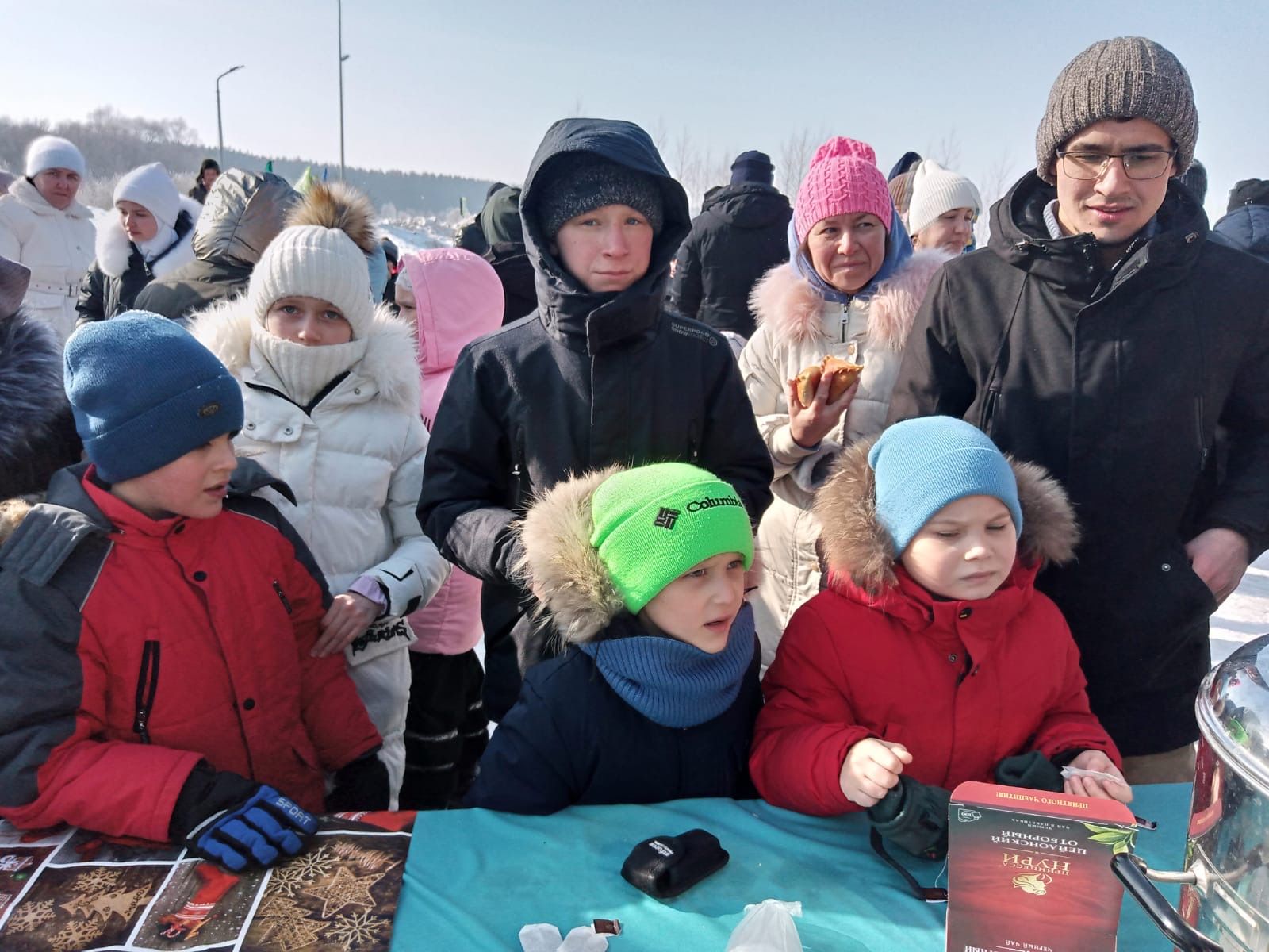 Сегодня в Сосновом бору Буинска прошел семейный праздник приуроченный месяцу Рамазан