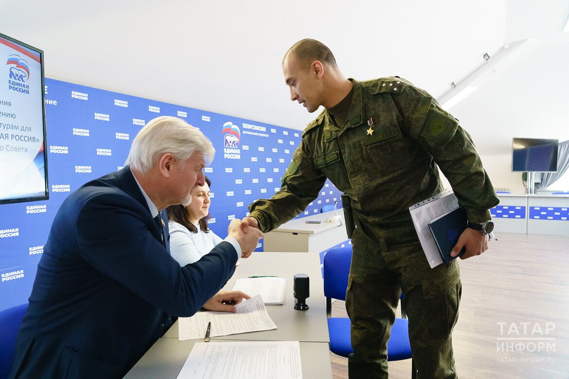 Расим Баксиков подал документы на предварительное голосование «Единой России»