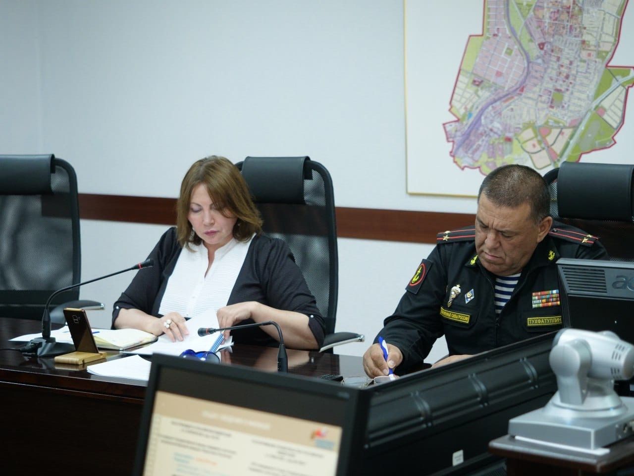 Представитель Фонда «Защитники Отечества» обсудила меры поддержки участников СВО в Буинском районе