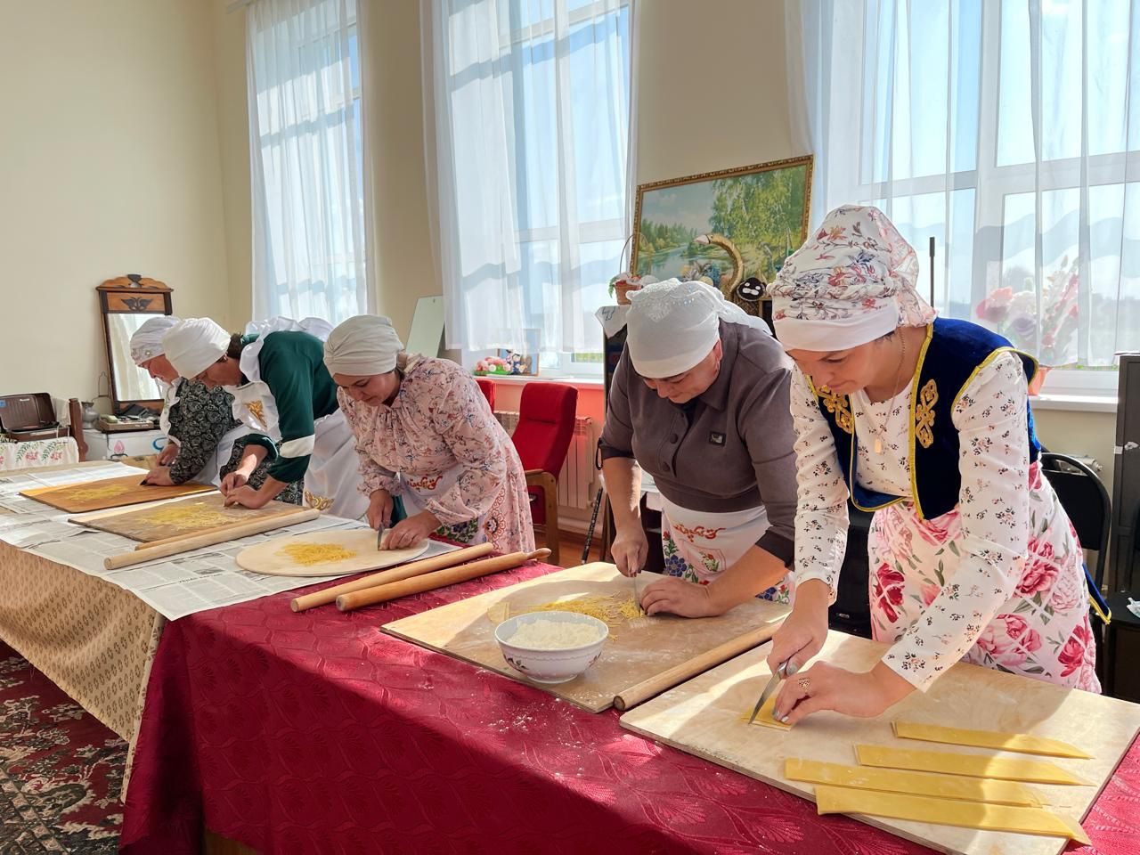 Янтуган авыл җирлеге 'СВО сугышчыларына өйдә ясалган лапша' акциясенә кушылды