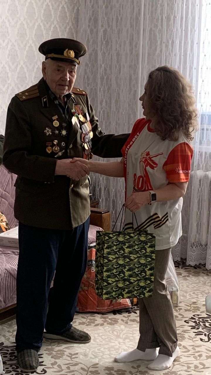 Бөек Ватан сугышы ветераннары “Казан обводы – сугыш эзләре буйлап” автойөрүен оештыручыларга һәм спонсорларга бүләкләр өчен рәхмәт әйтә (+фото)