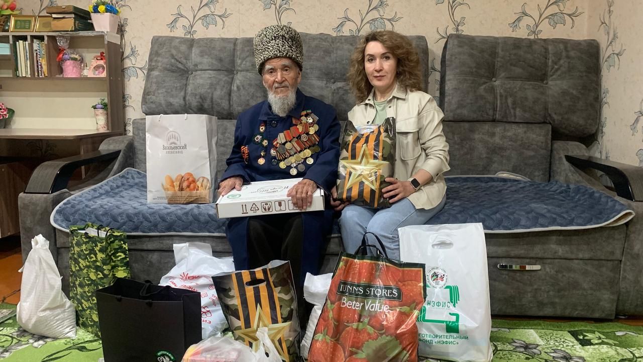 Бөек Ватан сугышы ветераннары “Казан обводы – сугыш эзләре буйлап” автойөрүен оештыручыларга һәм спонсорларга бүләкләр өчен рәхмәт әйтә (+фото)