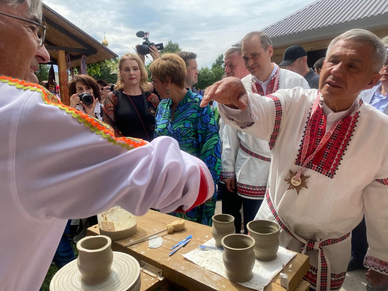 Тысячи гостей из различных регионов страны — Республики Татарстан, Республики Мордовия, Ульяновской области — собрались в Кильдюшево Тетюшского района (фото, видео)