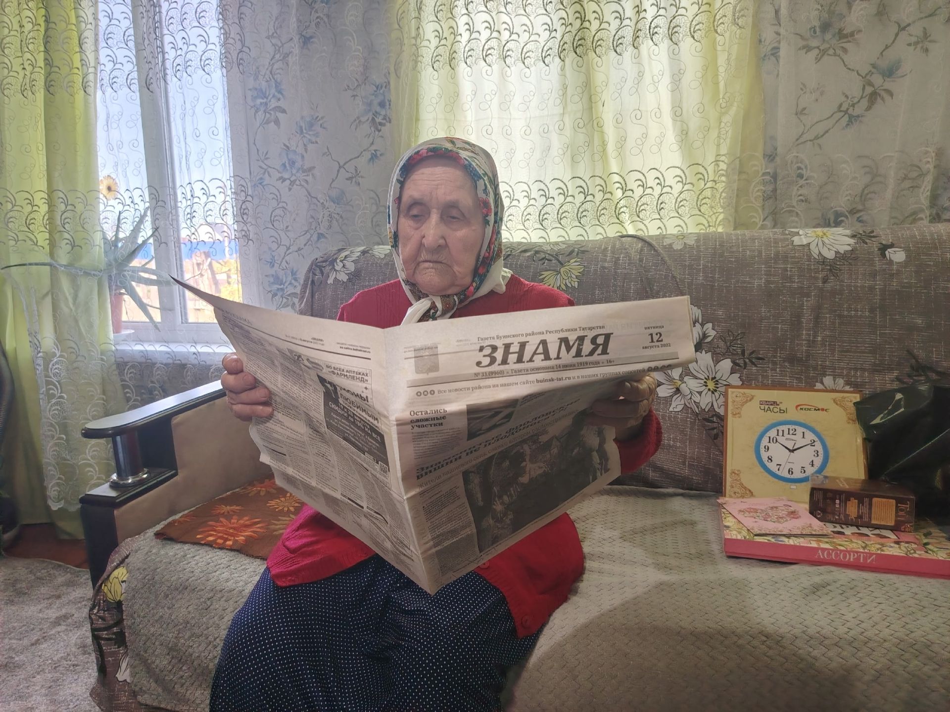 Жительница Буинского района Люба Шмураткина больше полувека выписывает «районку»
