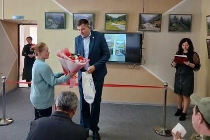 Буаның туган якны өйрәнү музеенда якташ рәссам Васил Заһретдиновның «Таулар сулышы» исемле картиналар күргәзмәсе ачылды