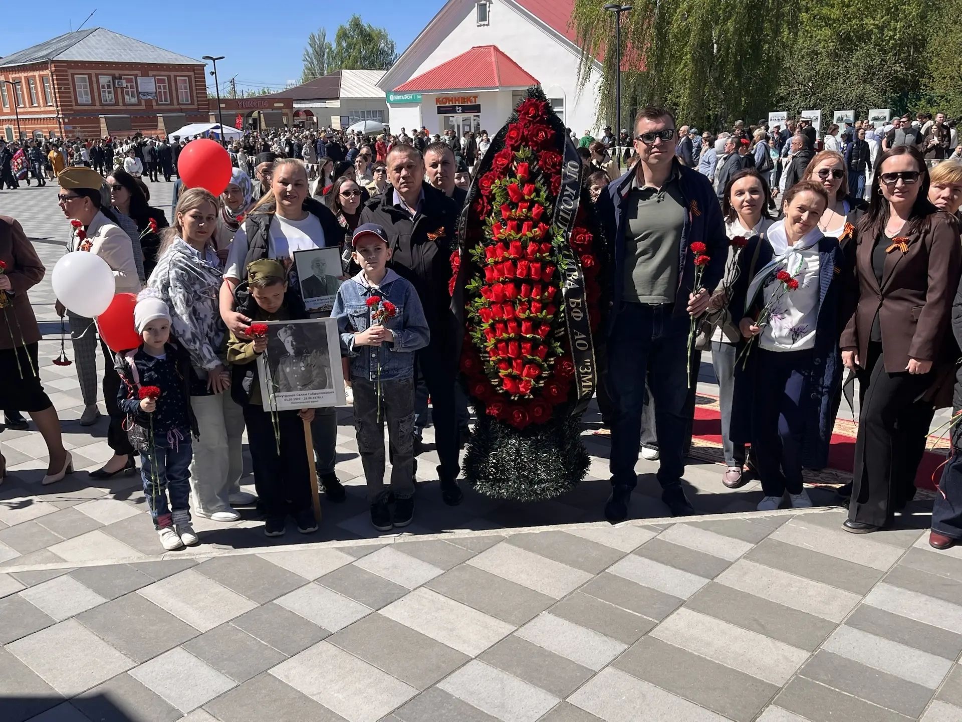 В Буинске на Центральной площади прошел парад, посвященный 81-й годовщине Победы в Великой Отечественной войне