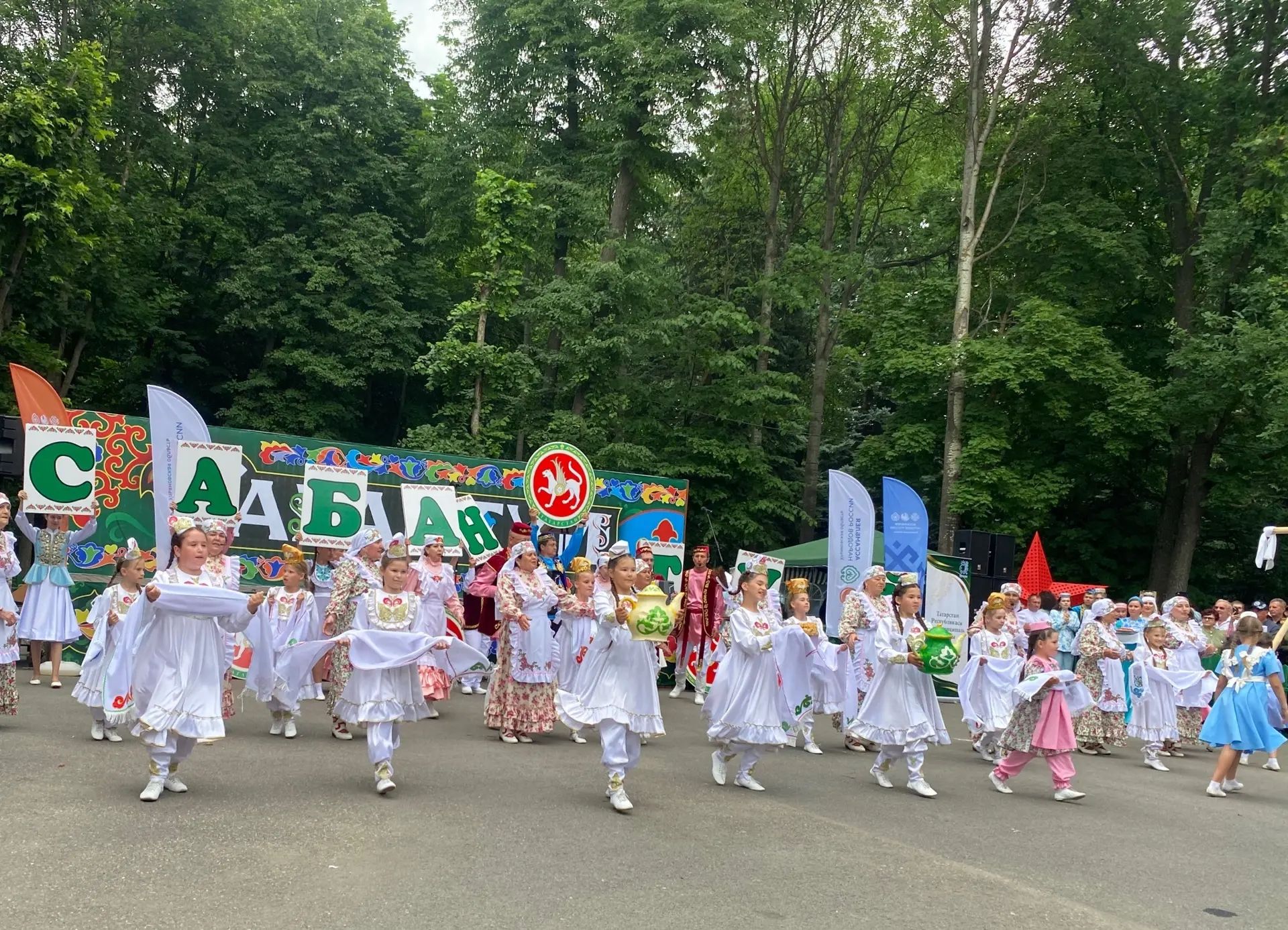 Сегодня Буинская делегация участвовала в федеральном Сабантуе в Ульяновске.