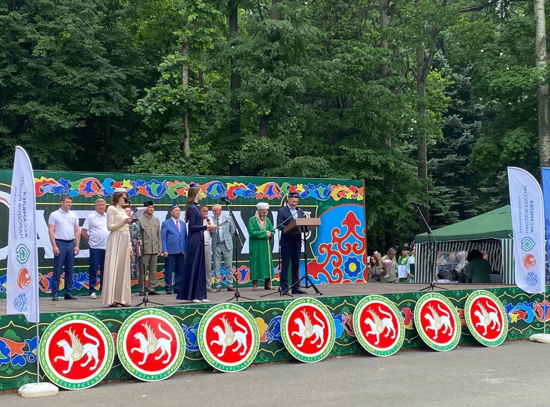 Сегодня Буинская делегация участвовала в федеральном Сабантуе в Ульяновске.