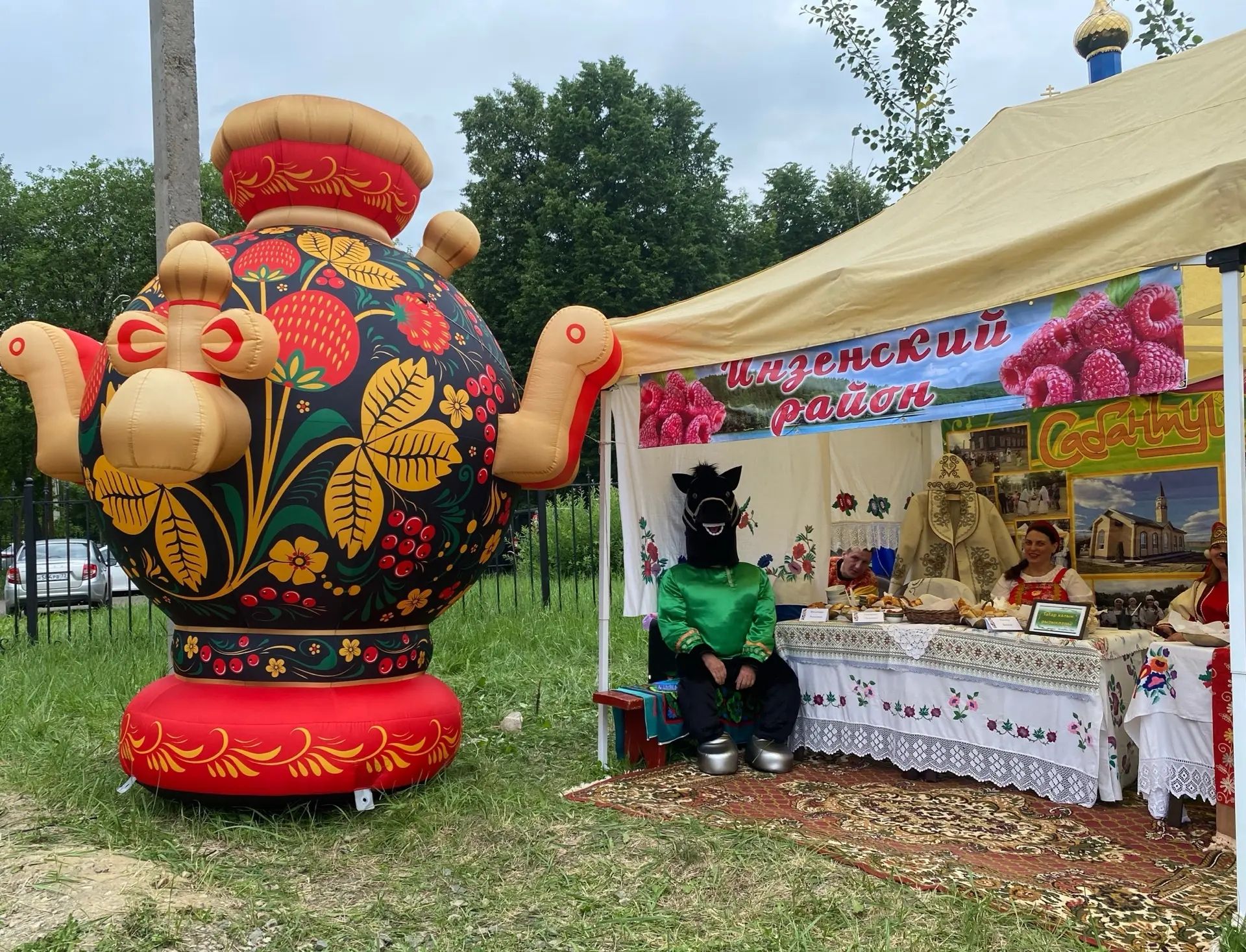 Сегодня Буинская делегация участвовала в федеральном Сабантуе в Ульяновске.