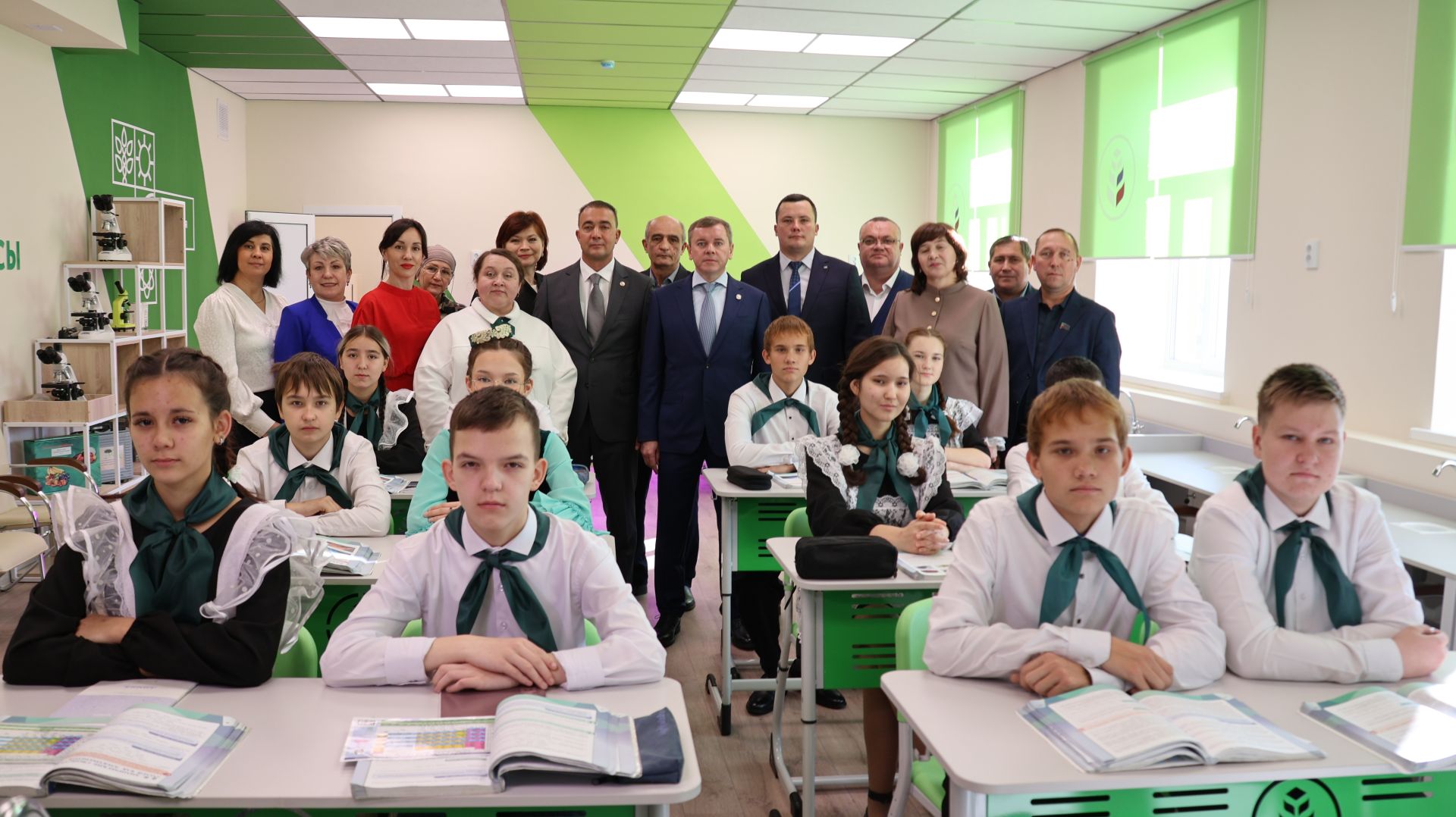 Торжественное открытие Агротехнологического класса в МБОУ «Альшиховская СОШ БМР»