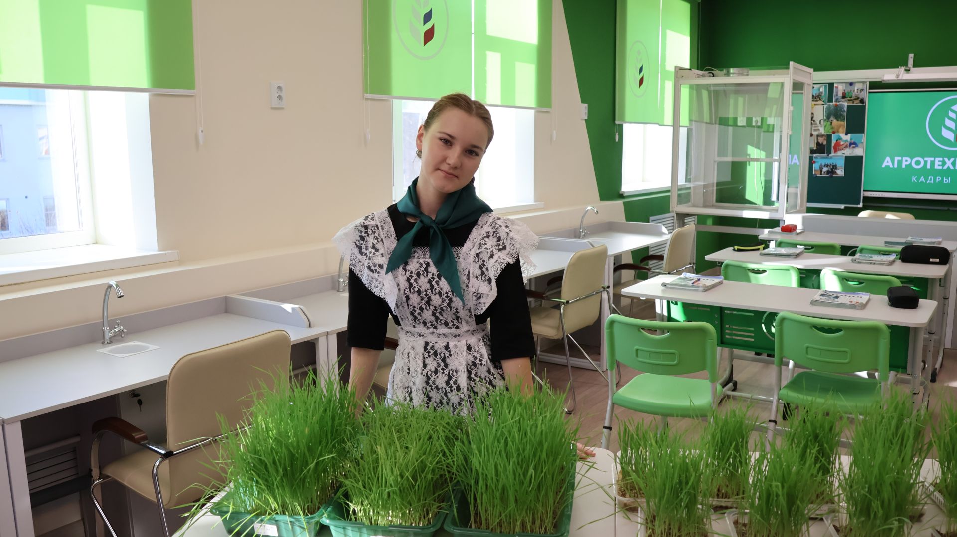 Торжественное открытие Агротехнологического класса в МБОУ «Альшиховская СОШ БМР»