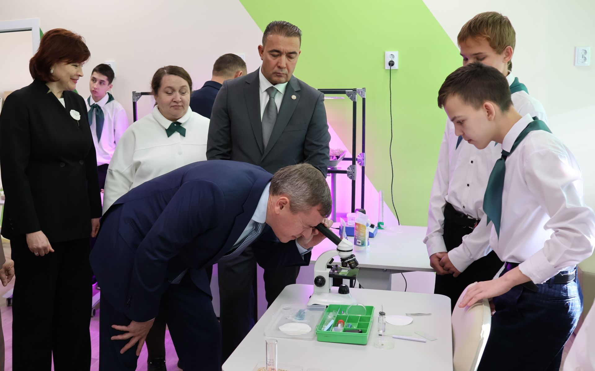 Торжественное открытие Агротехнологического класса в МБОУ «Альшиховская СОШ БМР»
