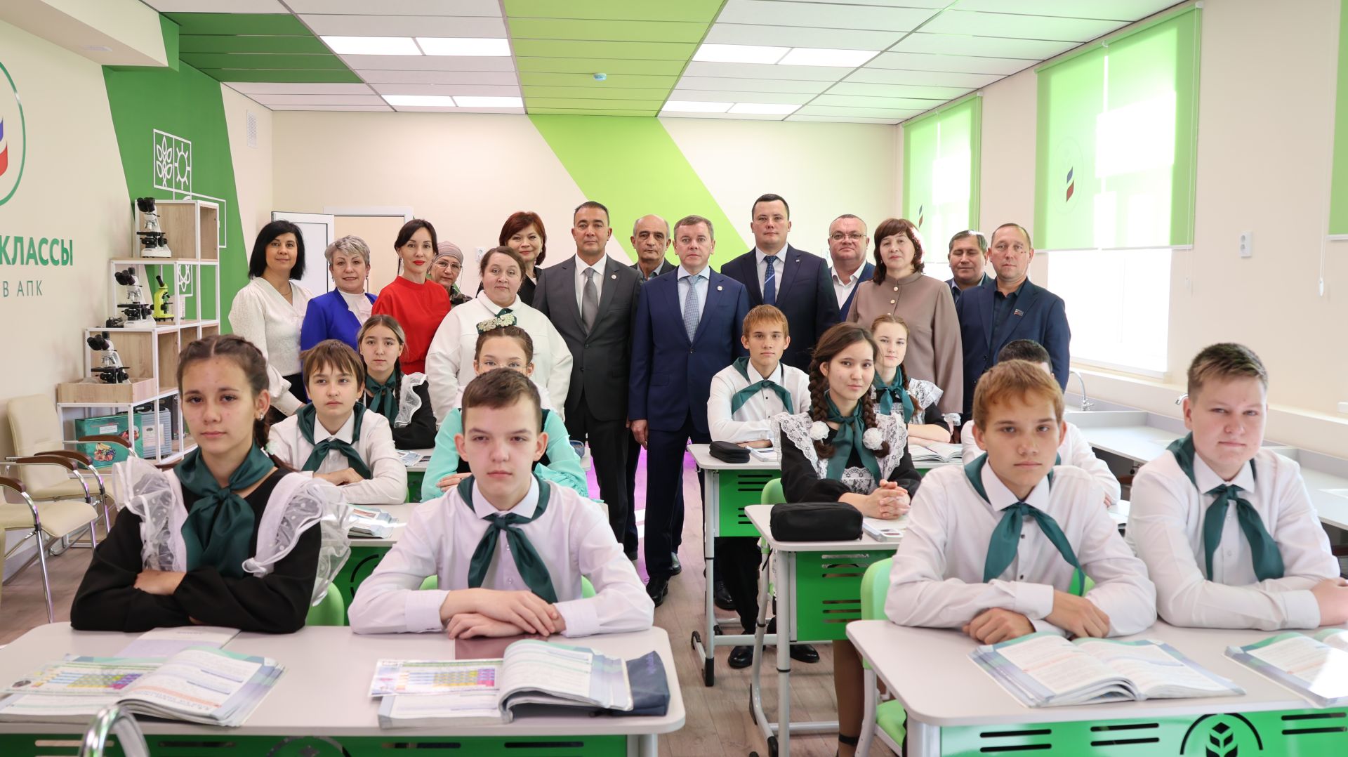 Торжественное открытие Агротехнологического класса в МБОУ «Альшиховская СОШ БМР»