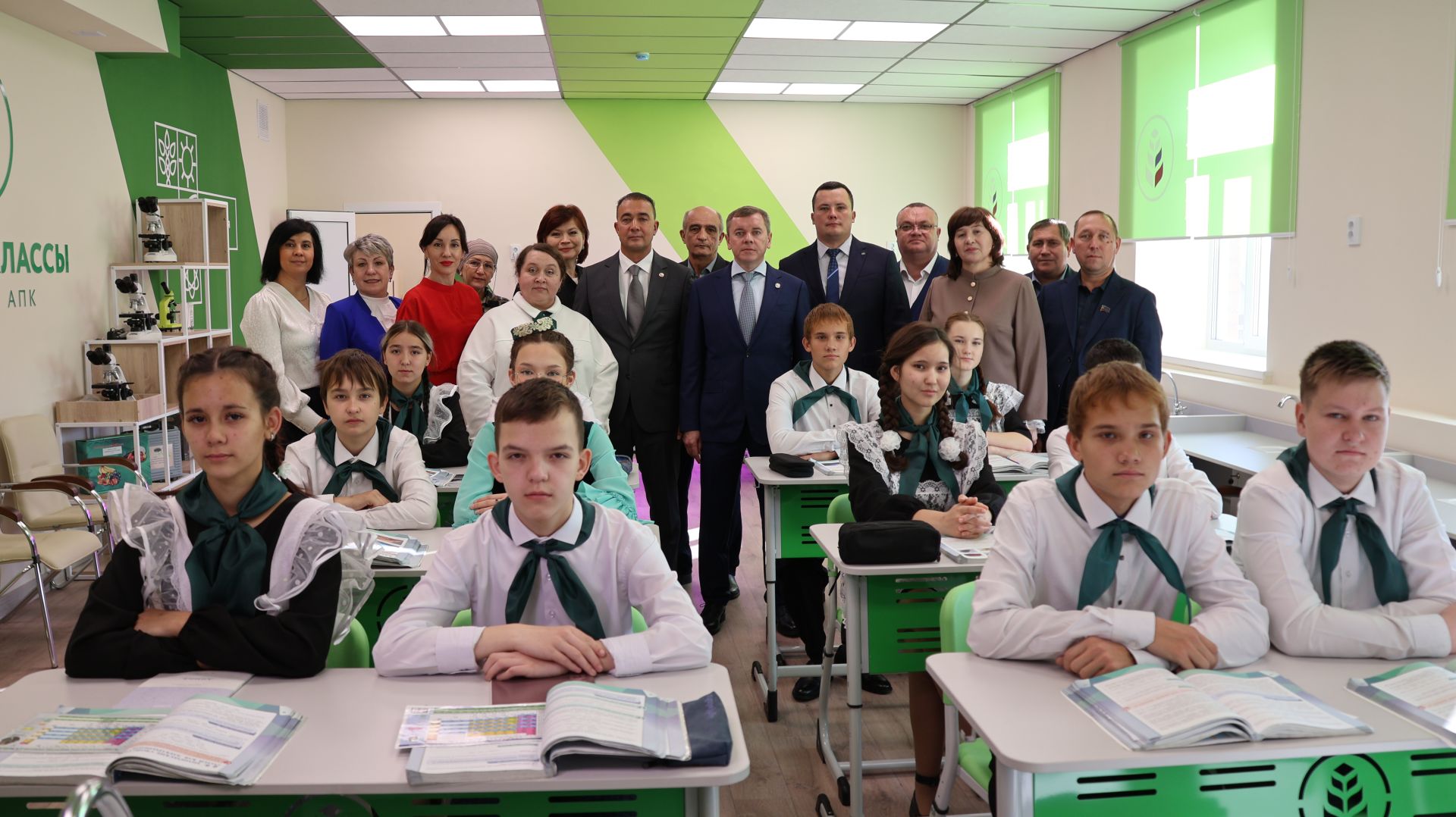 Торжественное открытие Агротехнологического класса в МБОУ «Альшиховская СОШ БМР»