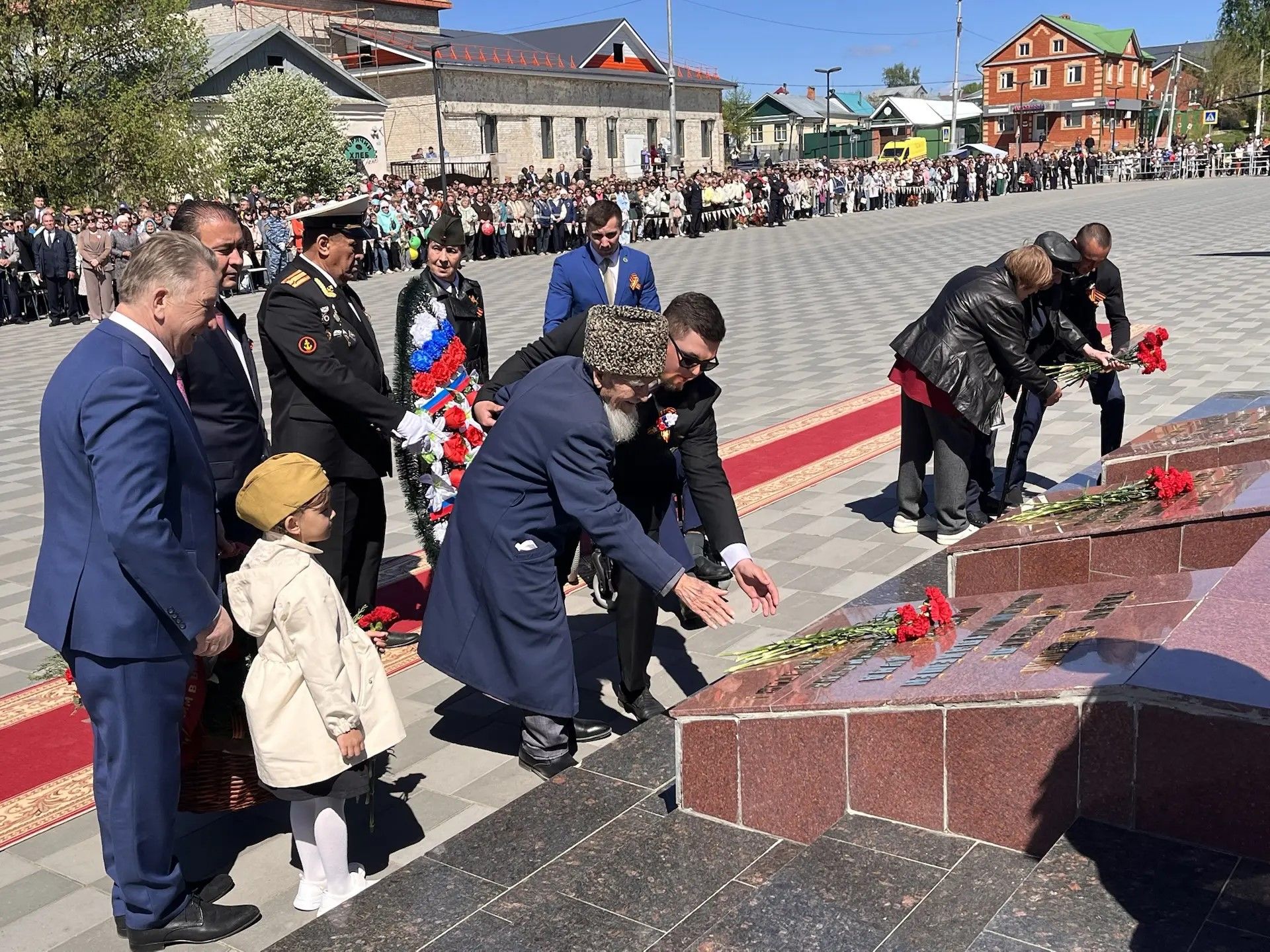 В Буинске состоялись праздничные мероприятия, посвящённые 9 Мая