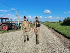 В Буинском районе сделали дорогу по просьбе участников СВО