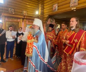 Глава Татарстанской митрополии совершил богослужение в престольный день храма великомученицы Маргариты