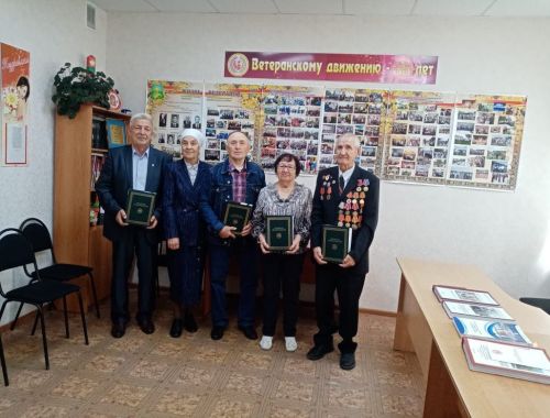 Ветераны-участники республиканской спартакиады получили подарок от Буинского землячества