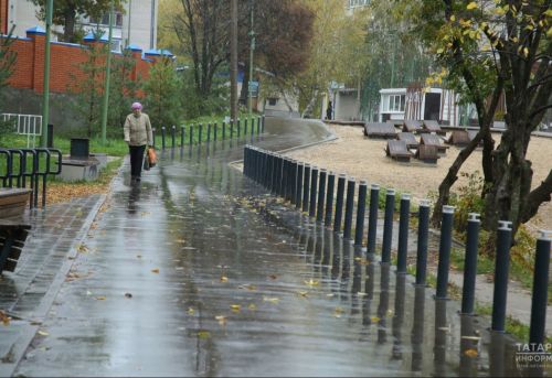 В Татарстане ожидаются небольшой дождь и снег