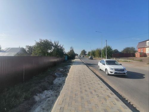Благодаря активности жителей в Буинске проложено больше тротуаров