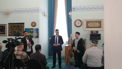 В деревне Новые Тинчали Буинского района идет открытие мечети Рауф после капитального ремонта (фоторепортаж, видео)
