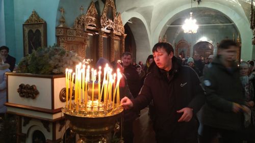 В Буинске православные жители встречают Рождество