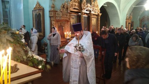 В Буинске православные жители встречают Рождество