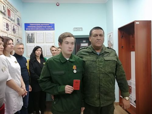 Вадим Иванов из Буинска награжден медалью «За воинскую доблесть» II степени (фото, видео)