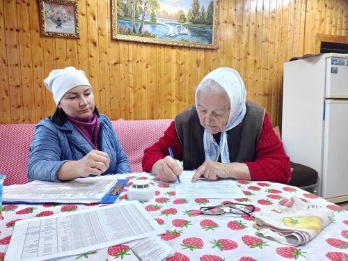 В Буинске регулярно проводится профилактика пожаров среди пожилых граждан
