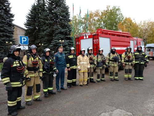 В Буинске прошли учения по гражданской обороне (фото)