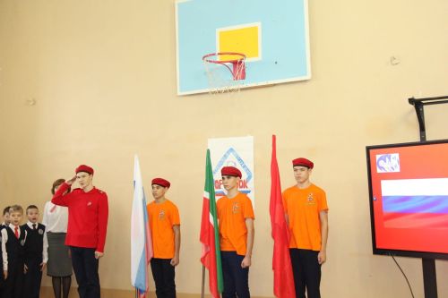 В  Буинске прошла Церемония посвящения в Орлята России