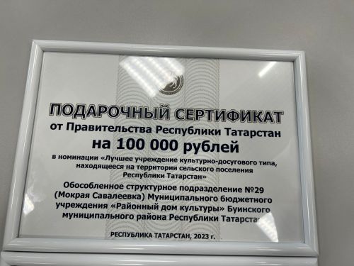 Работники культуры Буинского района приняли участие в торжественном закрытии Года национальных культур и традиций в Республике Татарстан