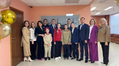 Студент Буинского ветеринарного техникума в гостях у Раиса Республики Татарстан