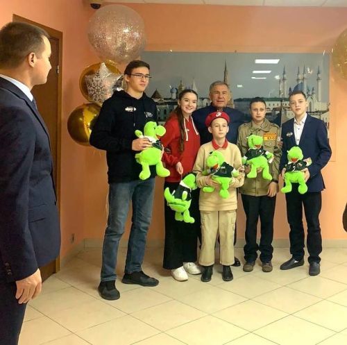 Студент Буинского ветеринарного техникума в гостях у Раиса Республики Татарстан