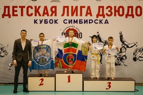 Буинские дзюдоисты завоевали призовые места в детской лиге дзюдо «Кубок Симбирска»
