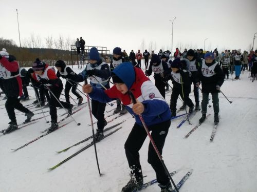 Буинцы присоединились к «Лыжне России»