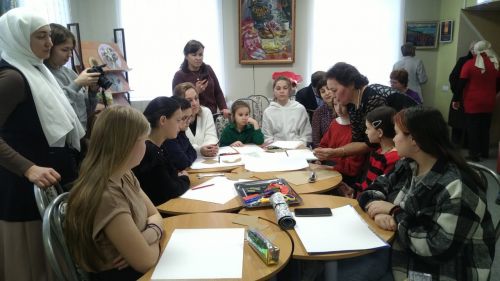 Сегодня в Буинске открылась выставка художественных работ земляка-художника Ильнура Бакирова